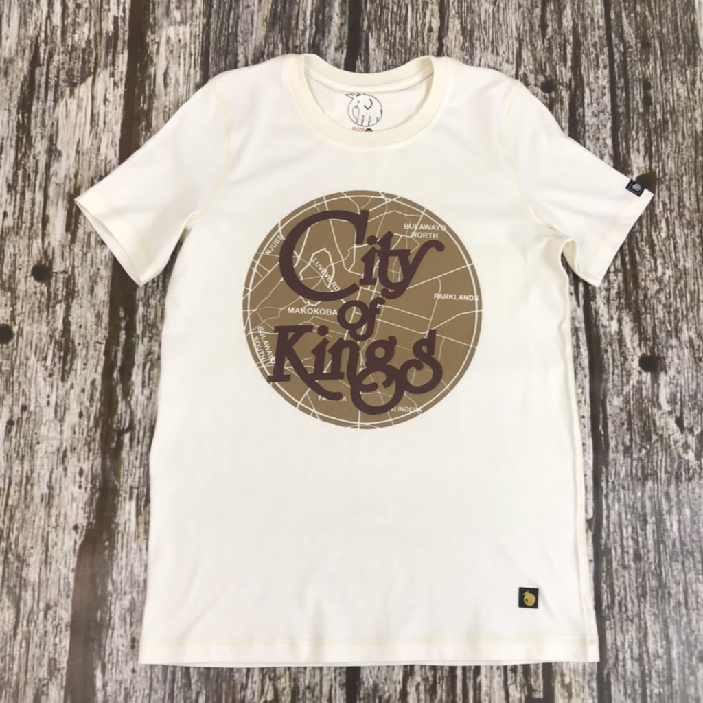 City of kings Apparel T-shirt 

Available in-store @ $20 each 

Visit us at shop 1A, Bulawayo Center, along 10Ave. 

#Tshirts #shorts #jackets #buckethats #clothingbrand #hoodies #ladiesdresses #supportlocal