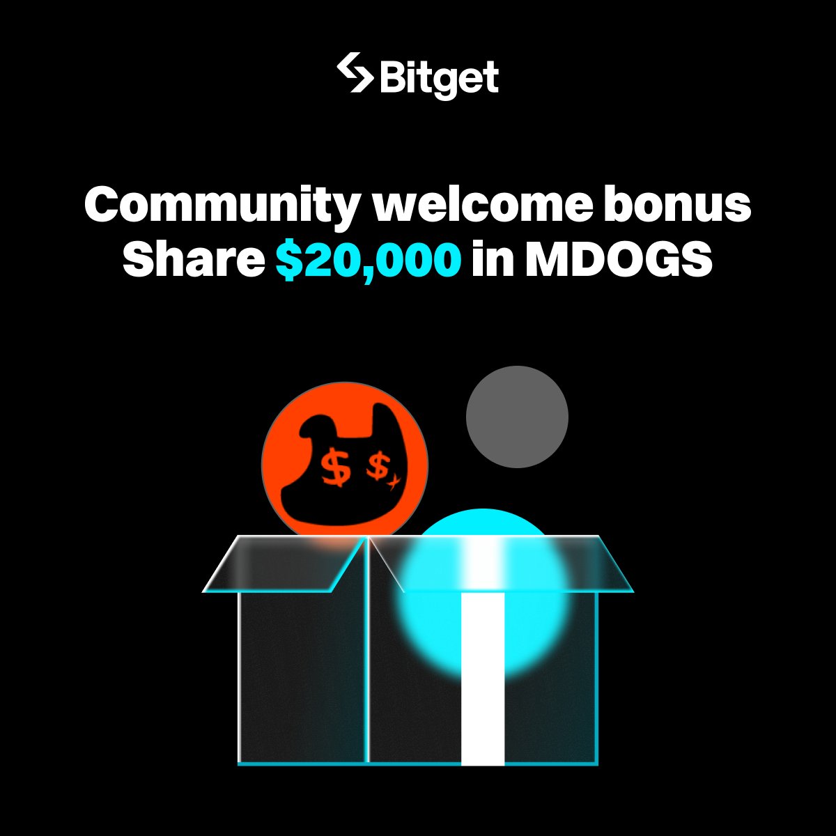 Join #Bitget x <a href="/MoneyDogs_house/">Money Dogs</a> now to earn your special $20,000 MDOGS!

📆 January 23, 8:00 - January 30, 8:00 (UTC)

Start here: bitget.com/support/articl…