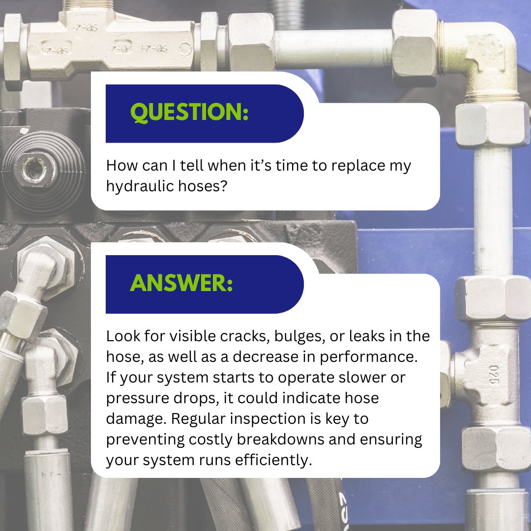 ShepHydraulics's tweet photo. Keep an eye out for visible damage and performance issues—early detection prevents major system failures. We offer advice and high-quality hose replacements.

📩 support@shepherd-hydraulics.com
🌐 https://t.co/2x65B1zxHr

#HydraulicHoses #PneumaticHoses #IndustrialHoses #Vamac https://t.co/G8f42fqZzp