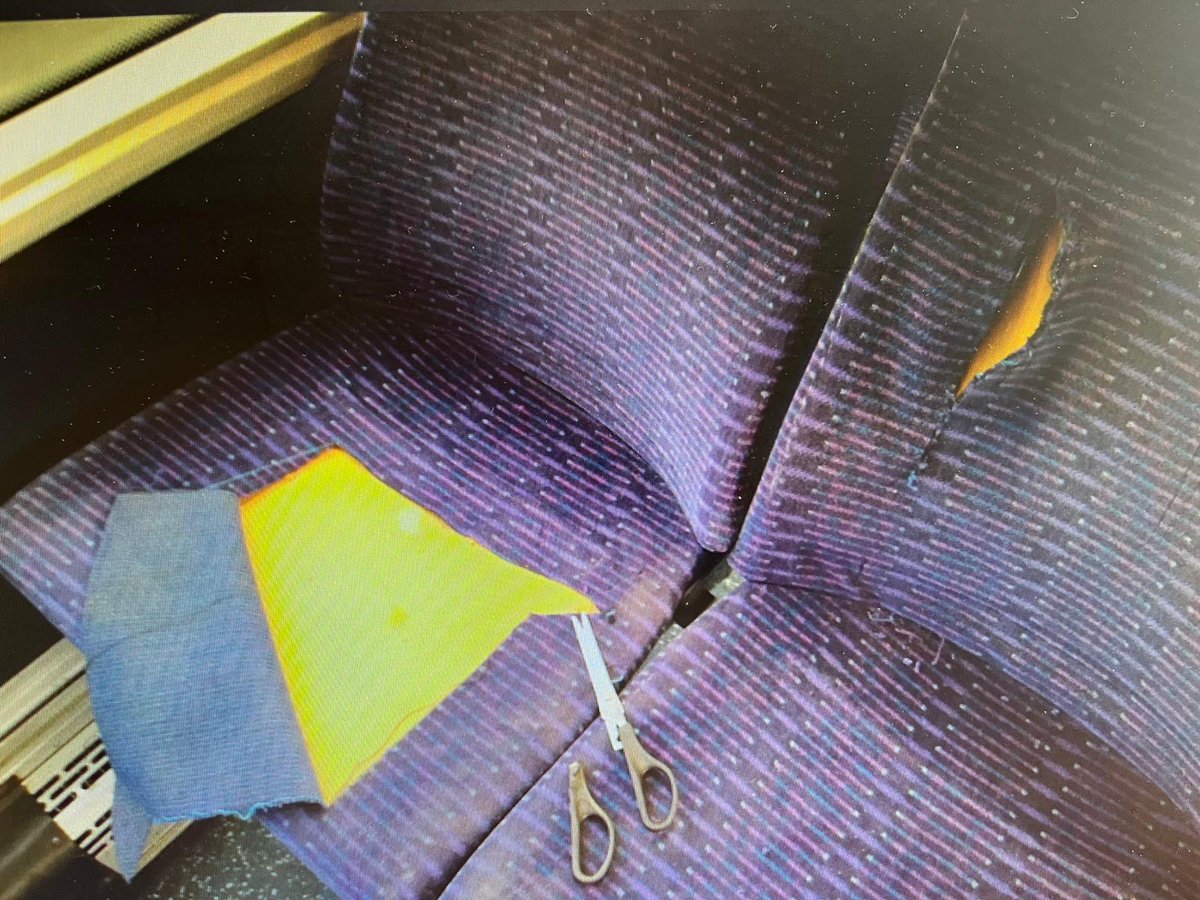 A big thank you to the children on <a href="/pccoaches/">P.C. Coaches</a> service 9199 to <a href="/ThinkNKAcademy/">NK Academy</a> &amp; <a href="/SRPA_sport/">SRPA School Sport</a> who have cut the seats on our bus this morning.

Why are children at these schools allowed to carry sharp objects??

Good job the scissors broke before they caused more damage!