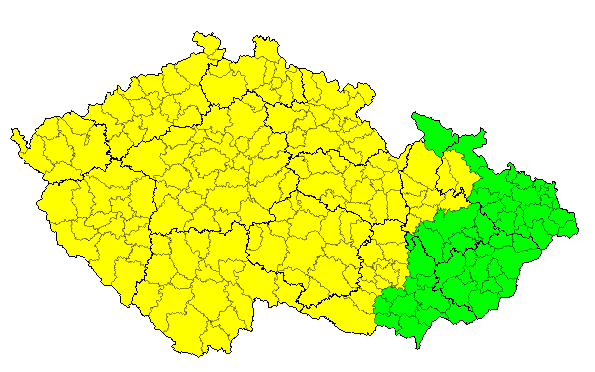 Český hydrometeorologický ústav_VYSTRAHY tweet media