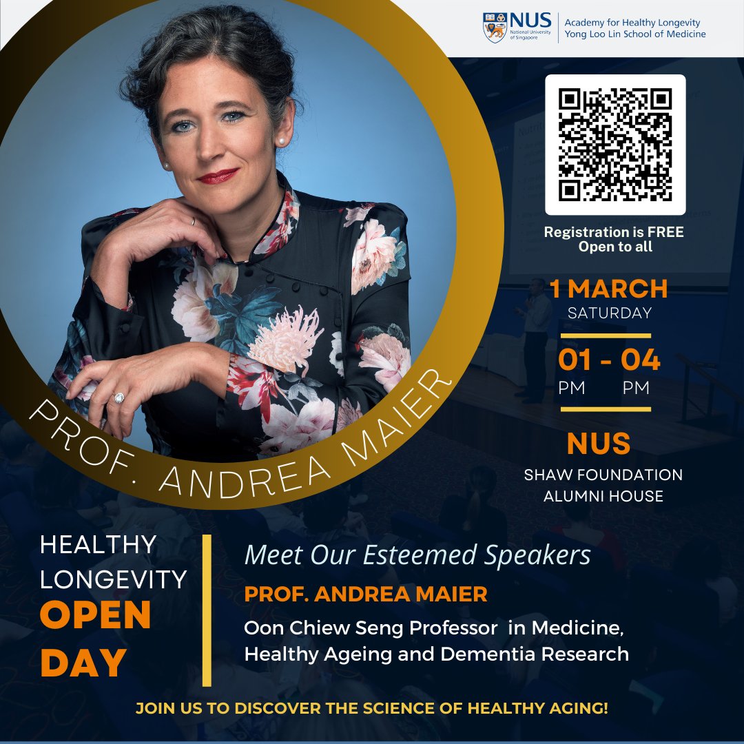 NUS Academy for Healthy Longevity tweet media