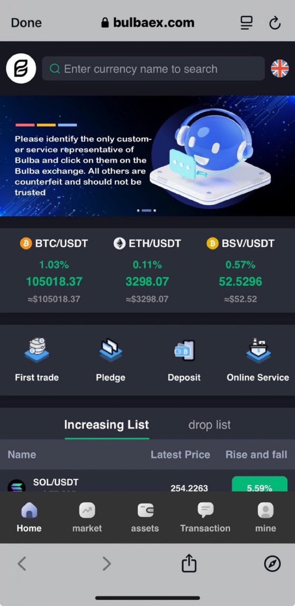 Lanabug2012's tweet photo. Reports are circulating that #bulbaex / #Bulba is a scam. Users are being charged fees and asked to deposit funds but can’t withdraw. If you’ve been impacted, contact me for assistance. https://t.co/P8e6OxUJ35