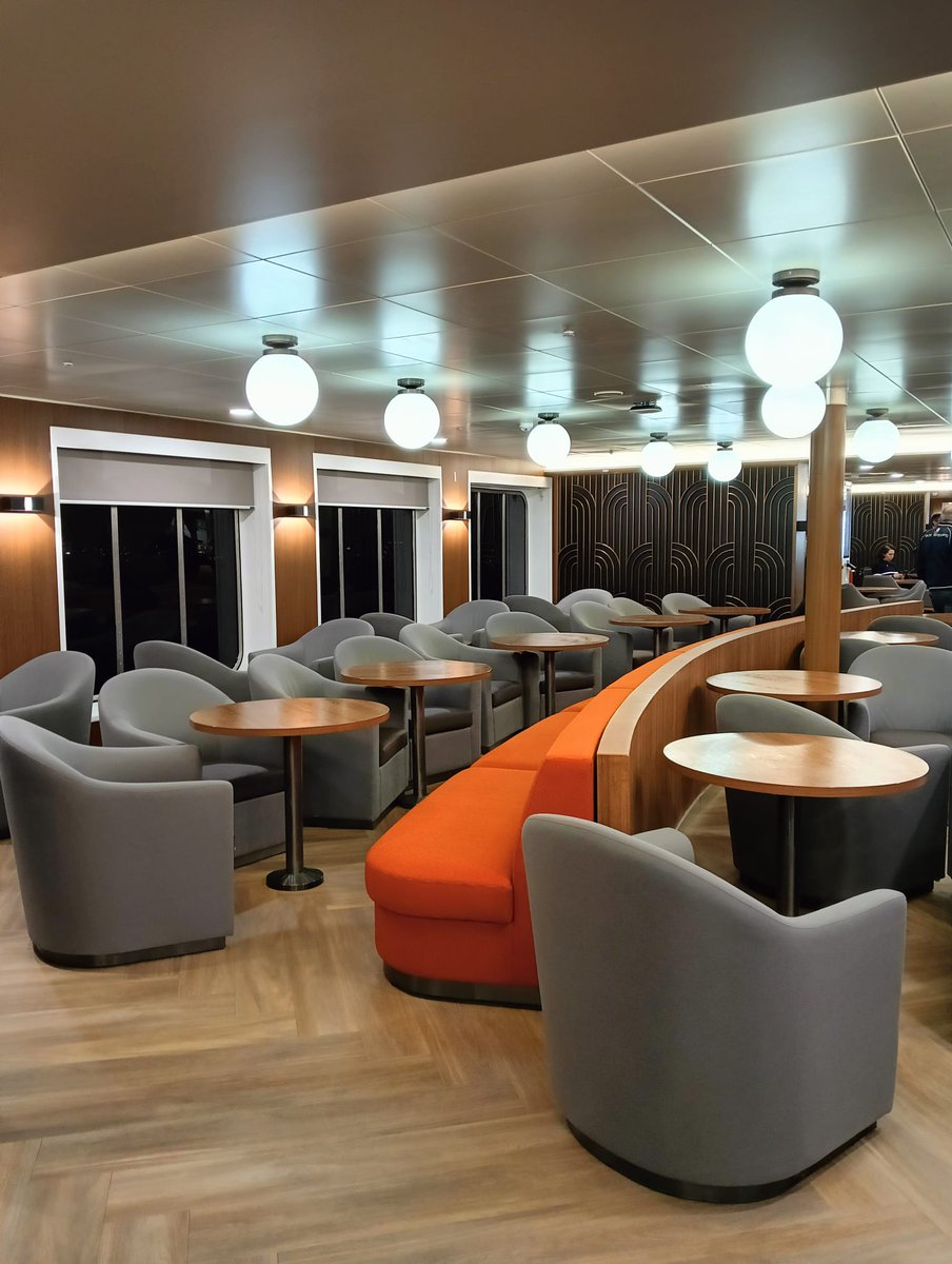 Inaugurazione del nuovo traghetto POLARIS di <a href="/GNVtraghetti/">GNV</a>🚢💚Alti standard ambientali: cold ironing per meno emissioni, nuovi sistemi per trattare i gas di scarico, illuminazione LED, pitture siliconiche sulla carena per un maggior risparmio energetico e riduzione dei consumi♻️