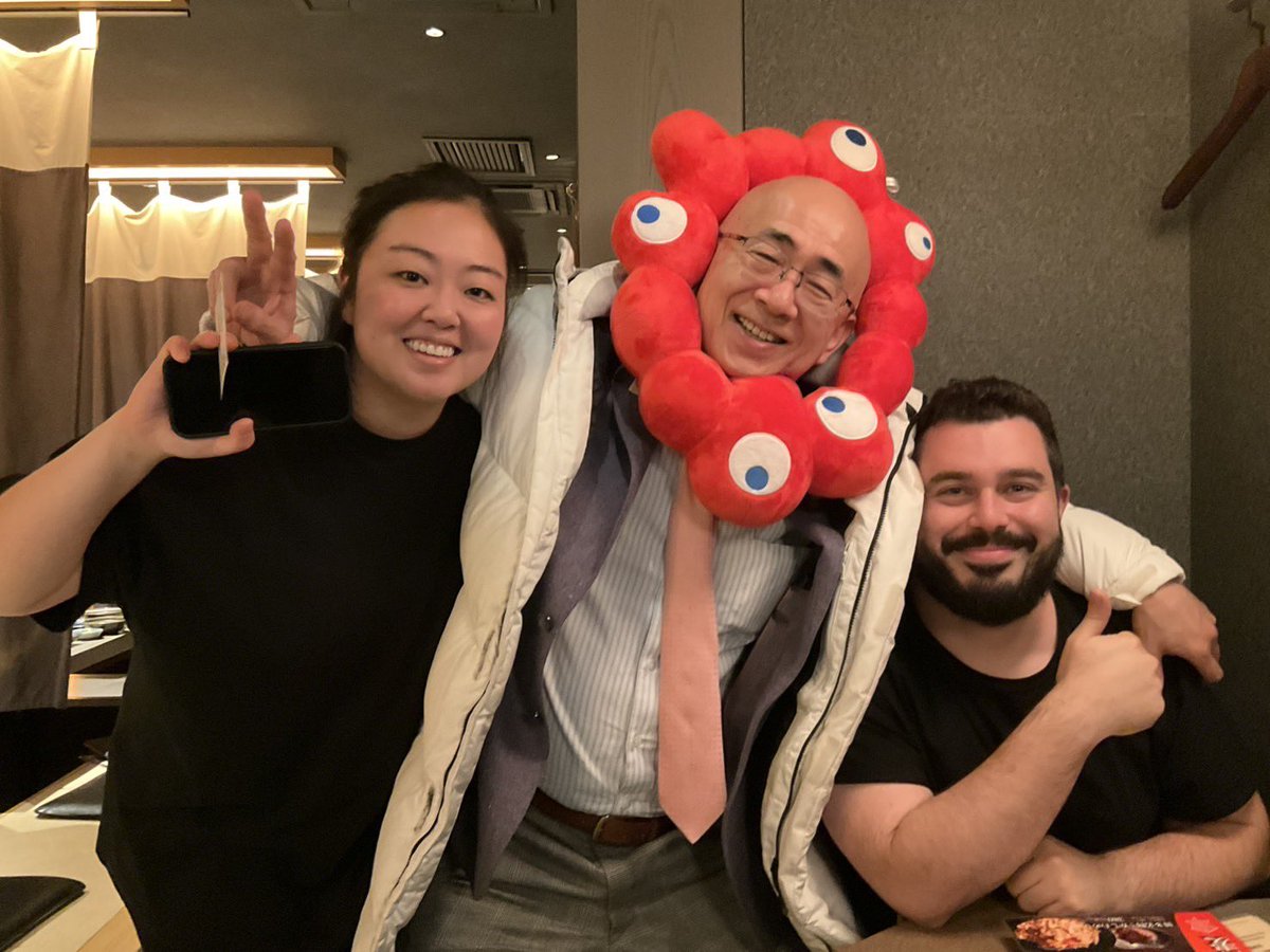 2025大阪関西万博のキャラクターのミャクミャクで記者会見。大変お世話 