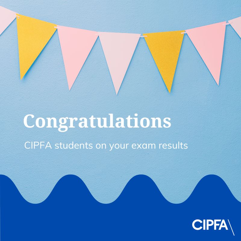 CIPFA's tweet photo. ๐๐ Congratulations to all CIPFA students on your exam results!
CIPFA is thrilled to congratulate our students on their exam results today. Your hard work and dedication has truly paid off. Well done!
#CIPFA #ExamResultsDay #PublicFinance https://t.co/rjV8YUB8Hk