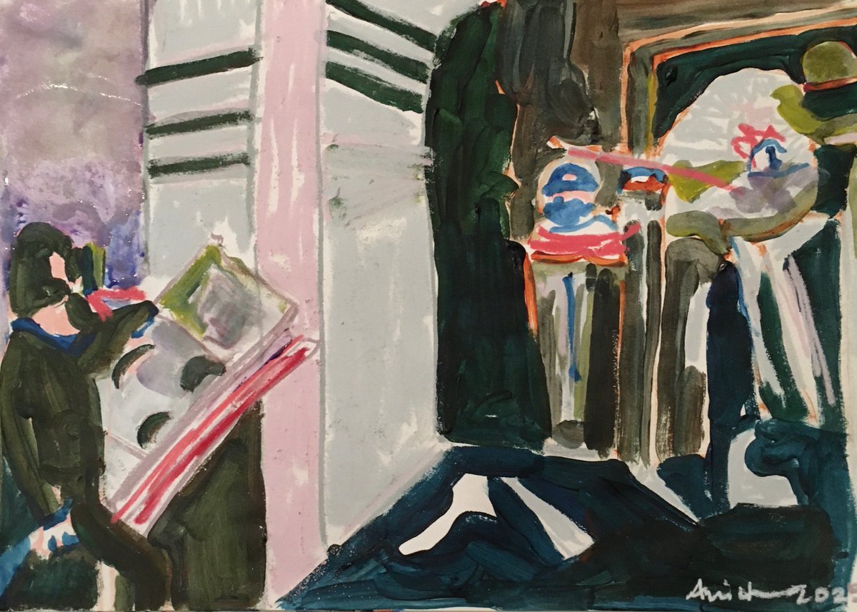 amitallman1's tweet photo. Ami Tallman: pardon 1 of 1500, January 21, 2025
pastel and acrylic on paper
10” x 14 inches https://t.co/4FUSPZxQ0F