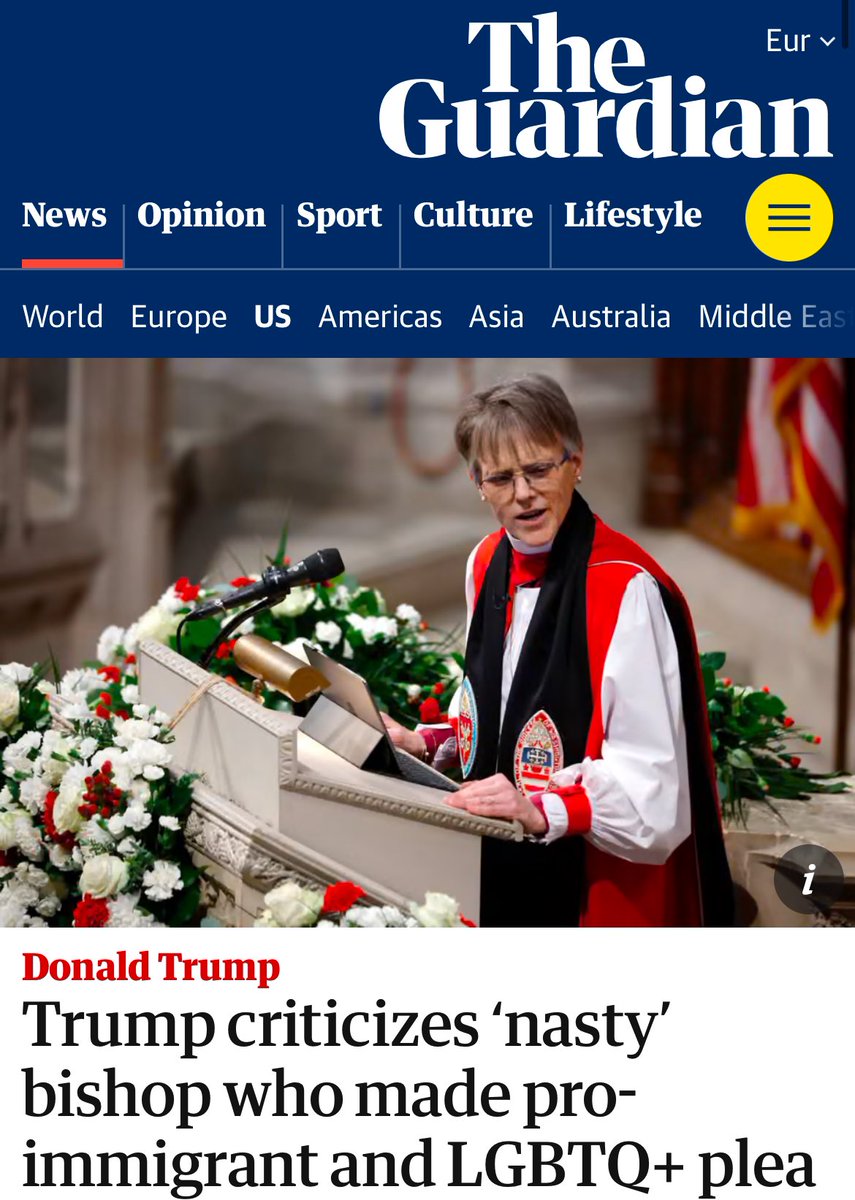 ‘Sterker dan de machten, zijn de zachte krachten.’ 💗#trump #bishopmariannbudde theguardian.com/us-news/2025/j…