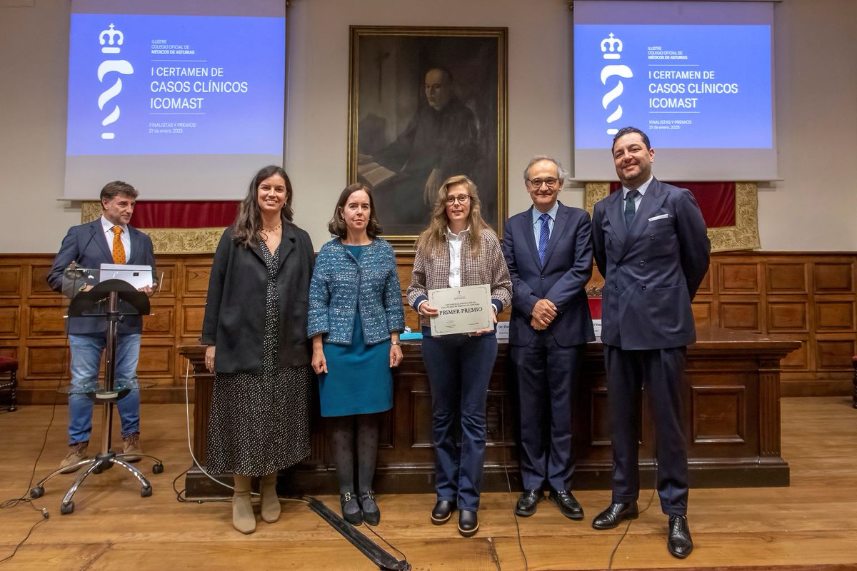 Consejo General de Médicos (@cgcom_esp) on Twitter photo 👏Las Dras. Cristina Menéndez, Elena Sánchez y Carmen Díaz, premios del I Certamen de Casos Clínicos del COM Asturias
<a href="/icomasturias/">Ilustre Colegio Oficial de Médicos de Asturias</a>
medicosypacientes.com/articulo/las-d… 👏Las Dras. Cristina Menéndez, Elena Sánchez y Carmen Díaz, premios del I Certamen de Casos Clínicos del COM Asturias
<a href="/icomasturias/">Ilustre Colegio Oficial de Médicos de Asturias</a>
medicosypacientes.com/articulo/las-d…