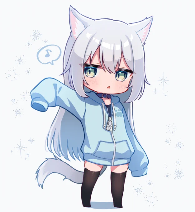 ちびきゃらツキシロちゃん 