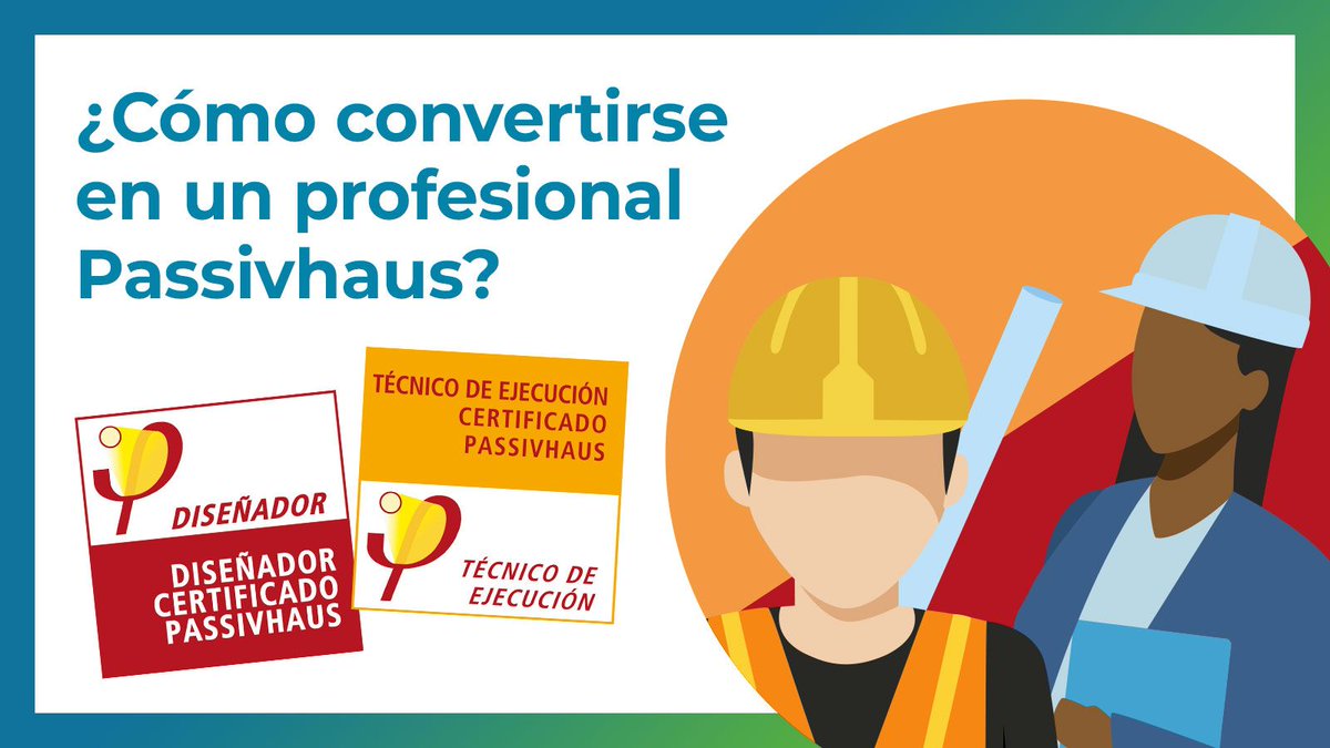 PlataformaPEP's tweet photo. ¿Cómo especializarse en construcción de alta eficiencia energética? Conoce las diferentes vías que ofrece el estándar #Passivhaus en diseño y ejecución. ▶️ Descárgate gratis la información 📲 https://t.co/34r5g0OL5s https://t.co/ipq8RwxnAe