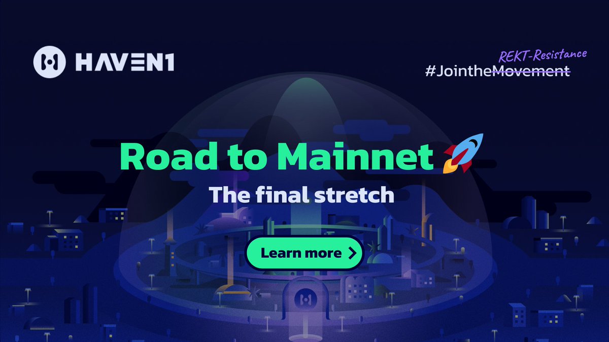 The journey to mainnet is the most defining milestone for any blockchain. For Haven1, it’s about reshaping DeFi with security, scalability, &amp; real-world utility. 🌎🚀

Explore how we’re building the future of DeFi 2.0 &amp; tokenized RWAs in our latest update
👉