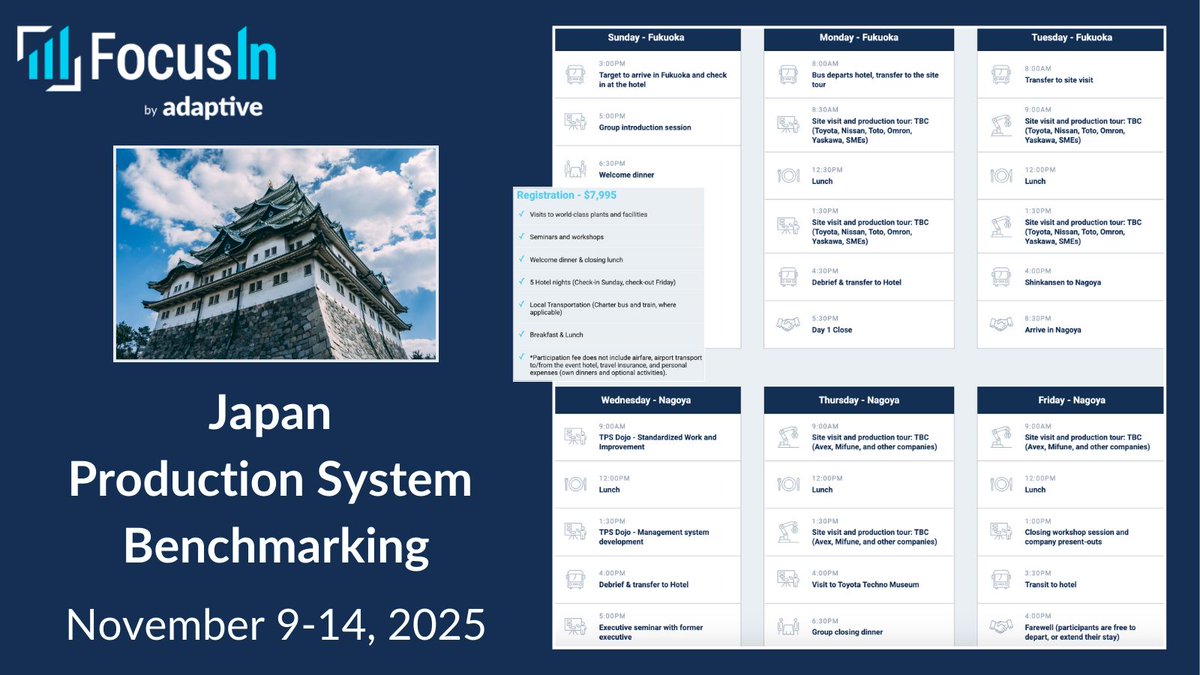 FocInExcellence's tweet photo. The agenda for our November event in Japan is taking shape. We are excited to welcome participants from around the world and invite you to consider joining us.
https://t.co/O4z8hFT8TI https://t.co/Z5yTZXydXg