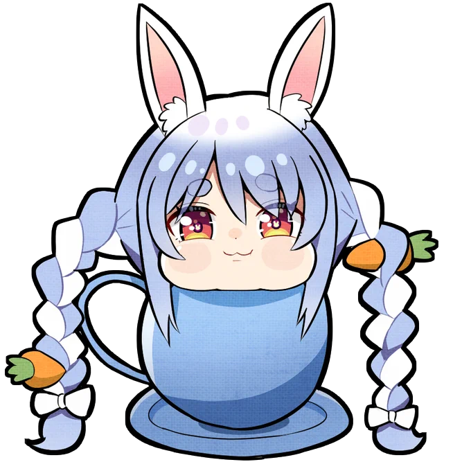 背景透過!!!#ぺこらーと 