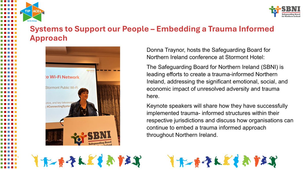 safeguardingni's tweet photo. We welcome Donna Traynor as host for the Safeguarding Board for Northern Ireland conference at Stormont Hotel this morning- stay tuned!  

#ConnectingSystems #TraumaInformedApproach #WorkingTogether https://t.co/EFH5ktuvPw