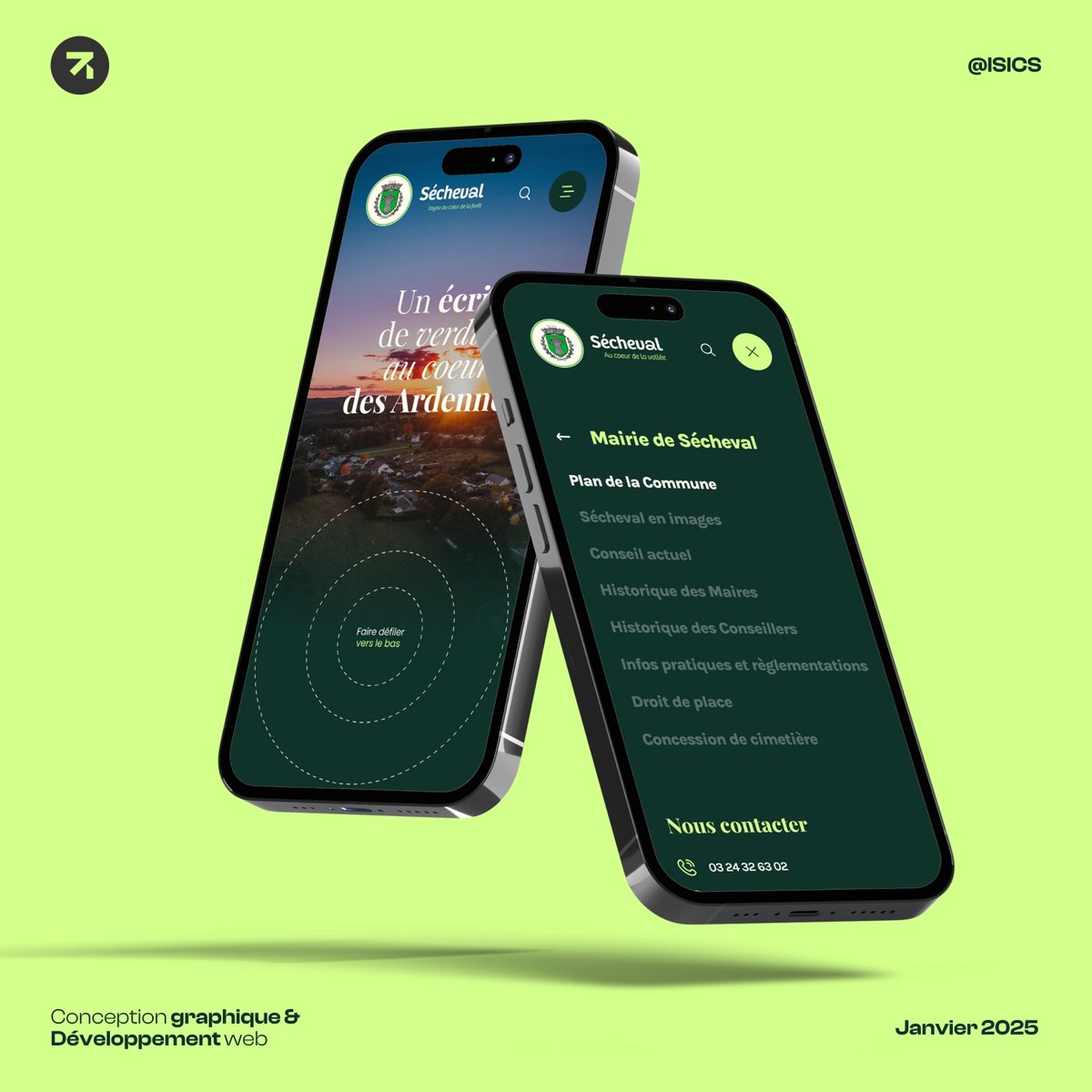 ISICS - Agence web tweet media