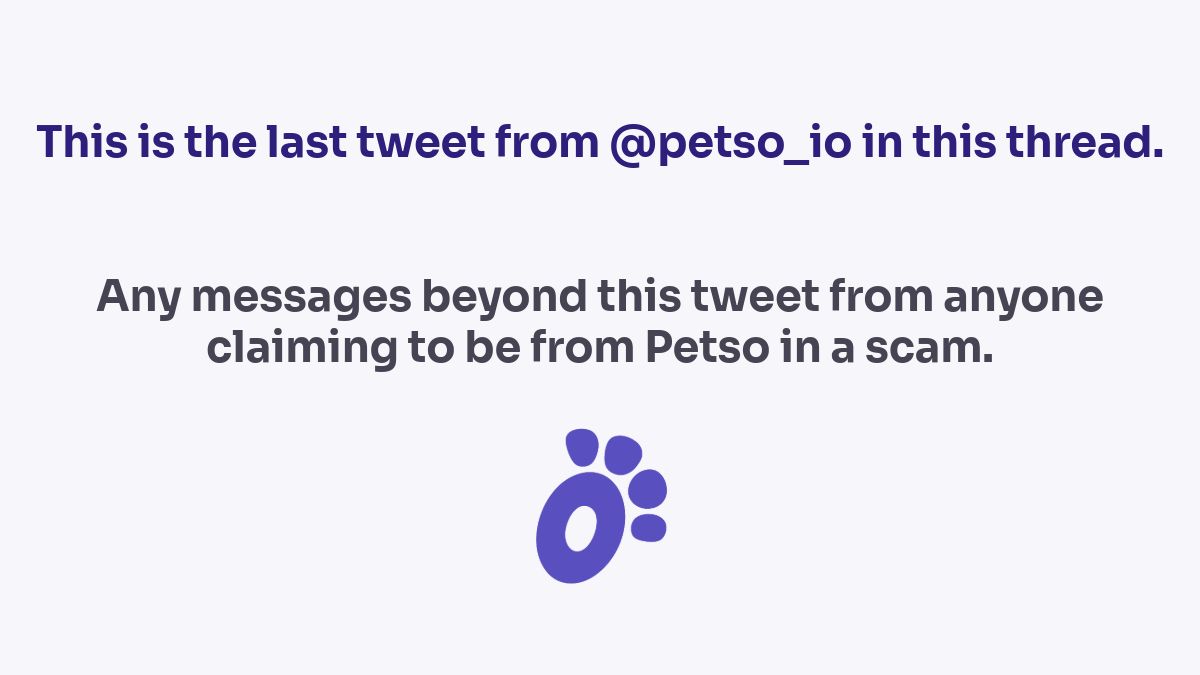 petso_io's tweet photo. Learn more about Petso, the app tailored for dedicated pet owners and professionals. Build a vibrant, engaging community while caring for your pets! 🌟
#PetCare #PetApp #DigitalRewards #PetCommunity #PetOwners https://t.co/QDpGVra1VU
