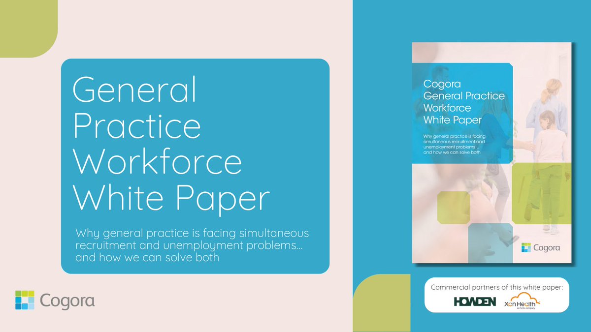 Cogora (@cogoragroup) on Twitter photo Cogora's General Practice Workforce White Paper is now live, exploring the complexities behind one of the most pressing healthcare challenges of our time. #GPWorkforceReport
Commercial partners: Howden Insurance and <a href="/XonUK/">X-on Health</a>
cogora.com/cogora-general… Cogora's General Practice Workforce White Paper is now live, exploring the complexities behind one of the most pressing healthcare challenges of our time. #GPWorkforceReport
Commercial partners: Howden Insurance and <a href="/XonUK/">X-on Health</a>
cogora.com/cogora-general…