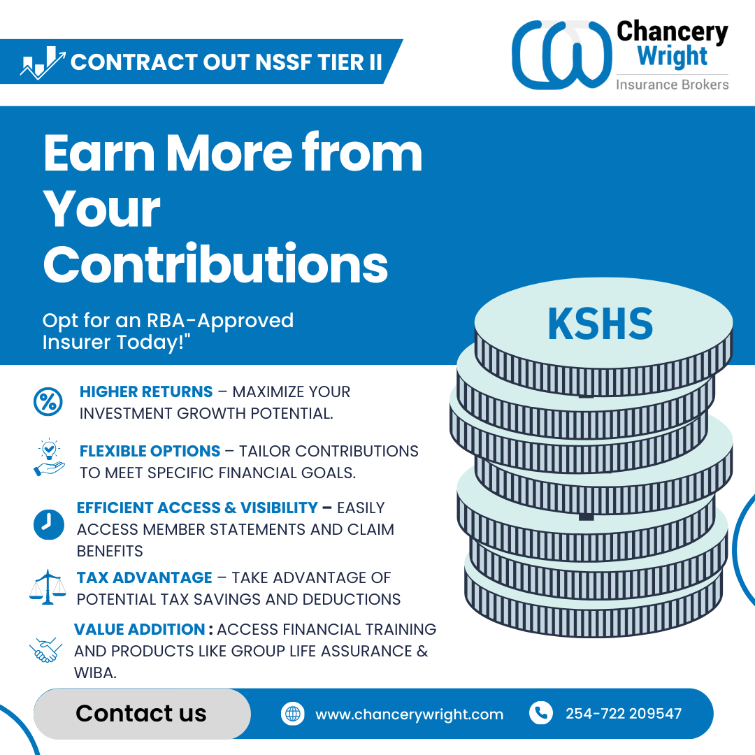 chancerywright's tweet photo. Need to contract out your #NSSF #Tier2contributions?
We’re here to help you choose a trusted, RBA-approved insurer and guide you through the process. #FinancialPlanning #RetirementSavings #Chancerywright #SecureYourFuture https://t.co/H0dOiyMrVf