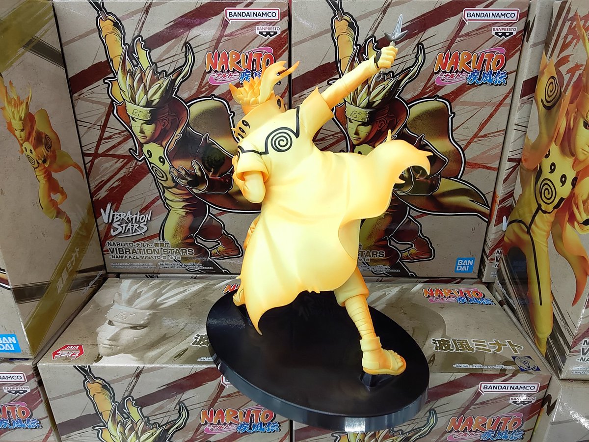 HF2004 ナルト 疾風伝 VIBRATION STARS波風ミナト 10個 NARUTO-ナルト- 疾風伝』より、プライズフィギュア「VIBRATION