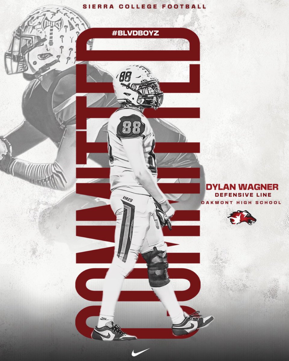Dylan (@dylanwagner88) on Twitter photo Full commitment full Sierra can’t wait to see what the future holds🙏🏻
<a href="/Coach_Noonan/">Ben Noonan 🐾</a>
<a href="/CoachBMusgrave/">Billy Musgrave</a>
<a href="/Coach_Aidan/">Aidan Campion</a>
<a href="/SierraCollegeFB/">Sierra College Football</a> Full commitment full Sierra can’t wait to see what the future holds🙏🏻
<a href="/Coach_Noonan/">Ben Noonan 🐾</a>
<a href="/CoachBMusgrave/">Billy Musgrave</a>
<a href="/Coach_Aidan/">Aidan Campion</a>
<a href="/SierraCollegeFB/">Sierra College Football</a>
