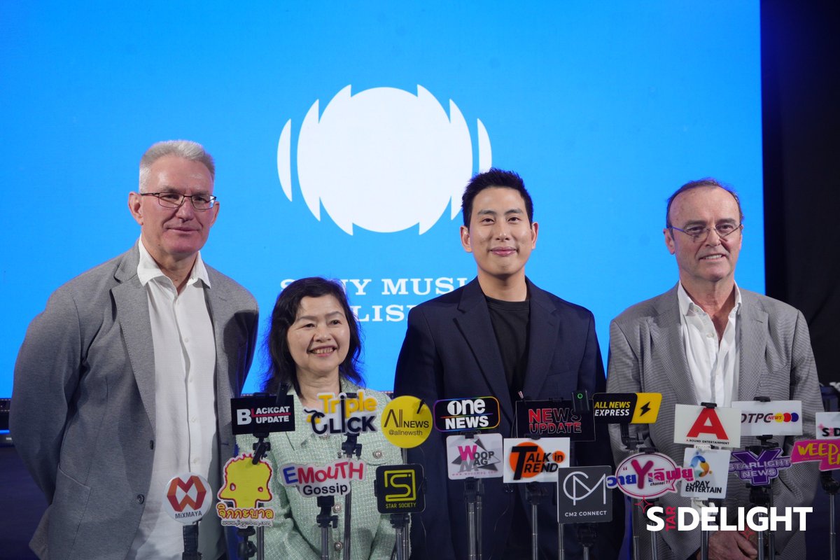 StarDelight_ent's tweet image. "Sony Music Publishing" เปิดตัวบริษัทสาขาประจำในประเทศไทยเป็นครั้งแรก แต่งตั้ง “คุณทัชระ ล่องประเสริฐ” เป็นผู้จัดการทั่วไปประจำประเทศไทย (Country General Manager, Thailand)

#SonyMusicPublishing
#SonyMusicThailand