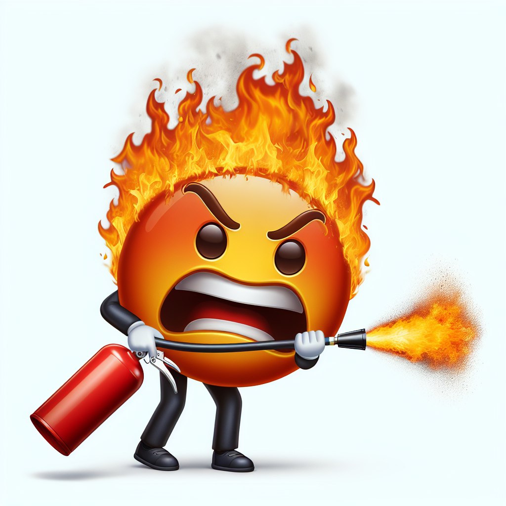 Y aquí estoy, enojado de nuevo con la vida porque me ha hecho quemar etapas! 🧯😡🤭