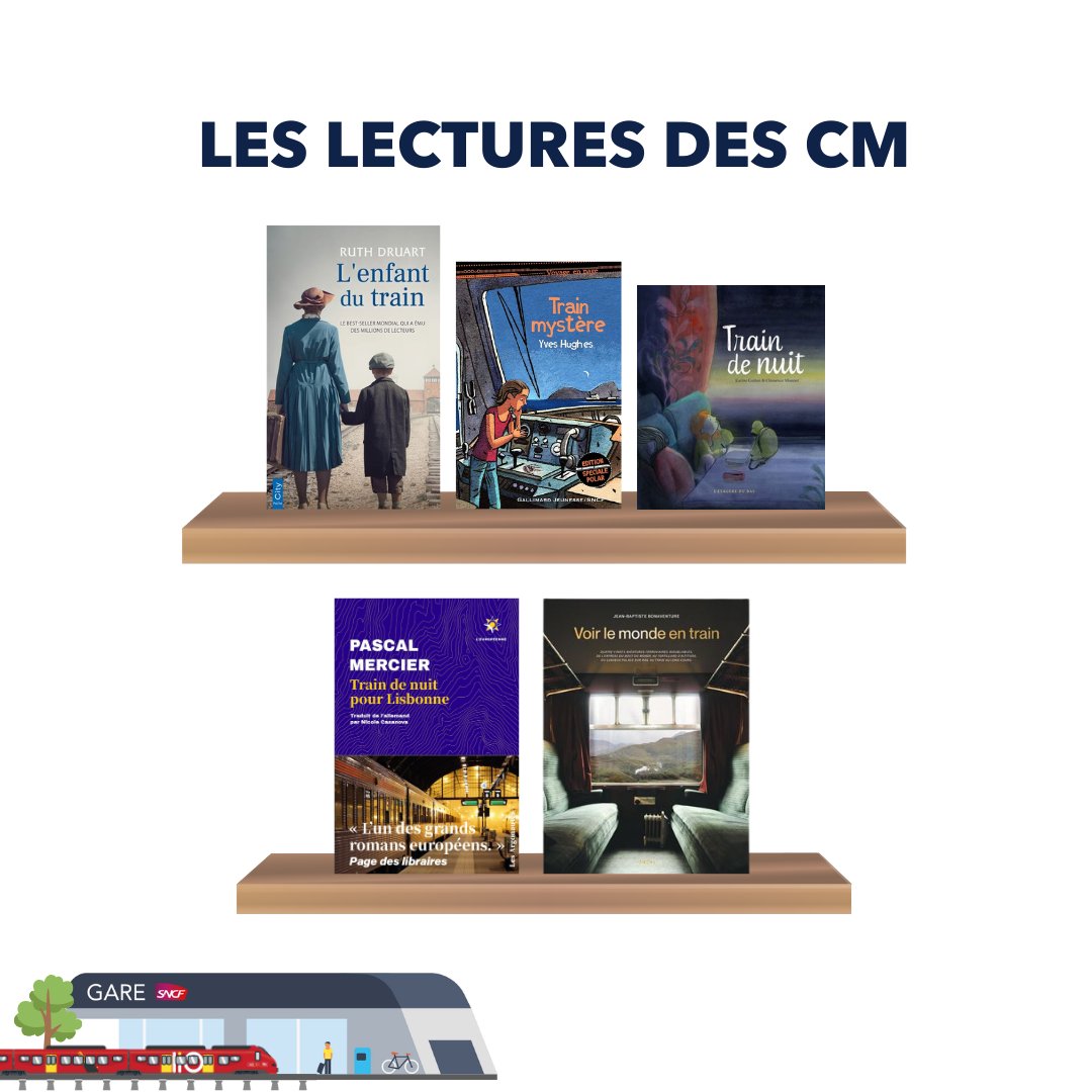 lio_train_sncf's tweet image. #ConseilsLecture

À l&apos;occasion des #NuitsDeLaLecture qui ont lieu du 23 au 26/01, nous vous dévoilons les pépites de la bibliothèque de nos #CM 📚

➡️ Laissez-vous porter par un roman d’aventure ou un livre de voyage pendant vos trajets en #liOTrain.🗺️