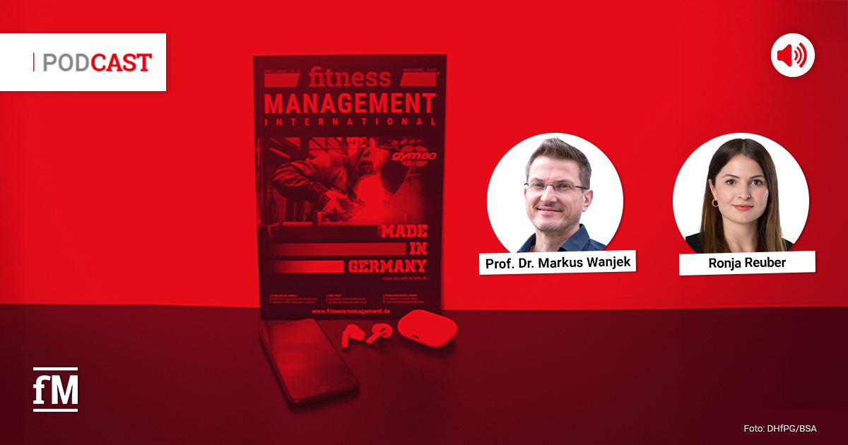 Warum ziehen junge Menschen Kurzvideos von #TikTok ausgebildeten Trainern vor? 📱 🎧 Diese und weitere Fragen beantworten Ronja Reuber und Prof. Dr. Markus Wanjek in der neuen #Podcast-Folge 'Fitness im Ohr'. 🔻

fitnessmanagement.de/fm-podcast-fit…

#WirFuerFitness <a href="/dhfpg_de/">DHfPG</a> <a href="/bsa_akademie/">BSA-Akademie</a>
