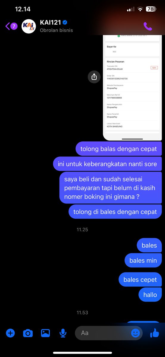 korbantema's tweet photo. pantes retinglu busuk di app store, lha gimana bikin aplikasi aja gak becus, ngelayanani masyarakat lewat online juga gak becus @KAI121 https://t.co/F3Ar68NmzE