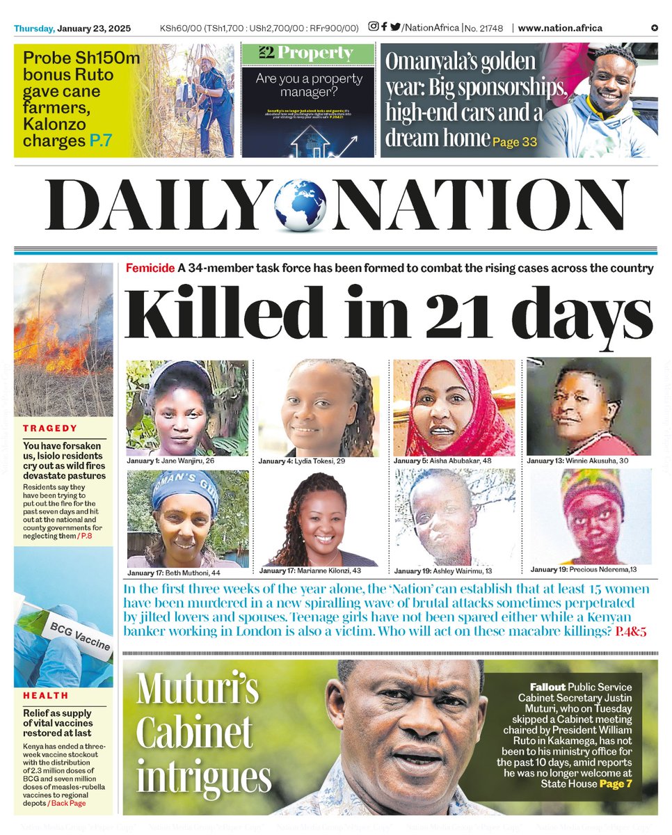 jamessmat's tweet photo. 15 women killed in the first 3 weeks of January. https://t.co/4cxV4vUTVY