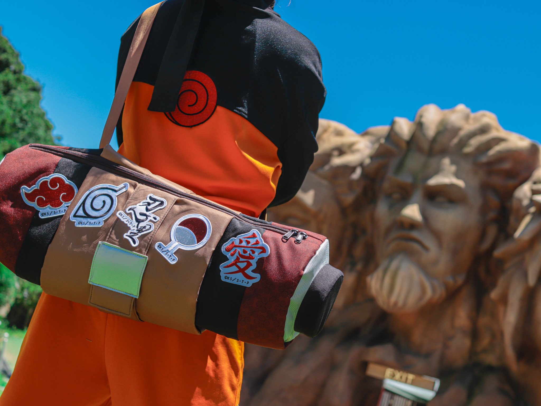 NARUTO 仙人モード 巻き物カバン ニジゲンノモリ NARUTO＆BORUTO 忍里】『仙人モード鞄』を手に入れろ！ | 【公式