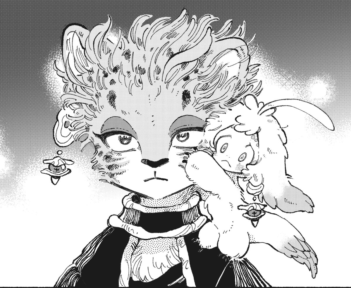 「ルエント幻獣調整師(トリマー)」第1巻
 (あべまりな/あすかコミックスDX/KADOKAWA) 

獣人の言葉を理解し話す、
稀有な幻獣のこどもポロ。 