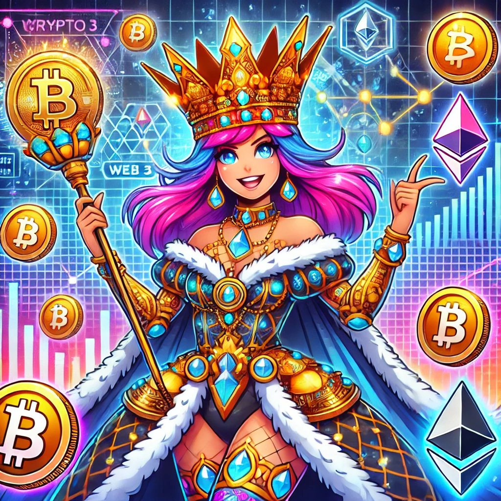 rejoicecarez's tweet photo. Bow down, peasants🥱 The blockchain bows to no central authority—only to the Queen of Crypto💎👑
Decentralized, empowered, and holding more keys than a bank vault.
#Web3Royalty #HODLQueen #CryptoReigns https://t.co/bG9XP3JM0X