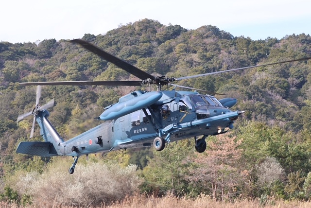 航空自衛隊 で使用している #救難機 が #高知県東洋町 にお目見えしま