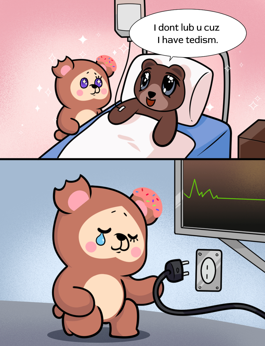 Jikofunfinance's tweet photo. goodbye, teddy 💔

thanks for the ███—guess u did something right before the unplugging 🐻

lub u, always (maybe) https://t.co/LZY7T5EwMr