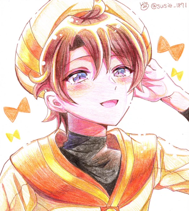 悟#precure#アナログイラスト 