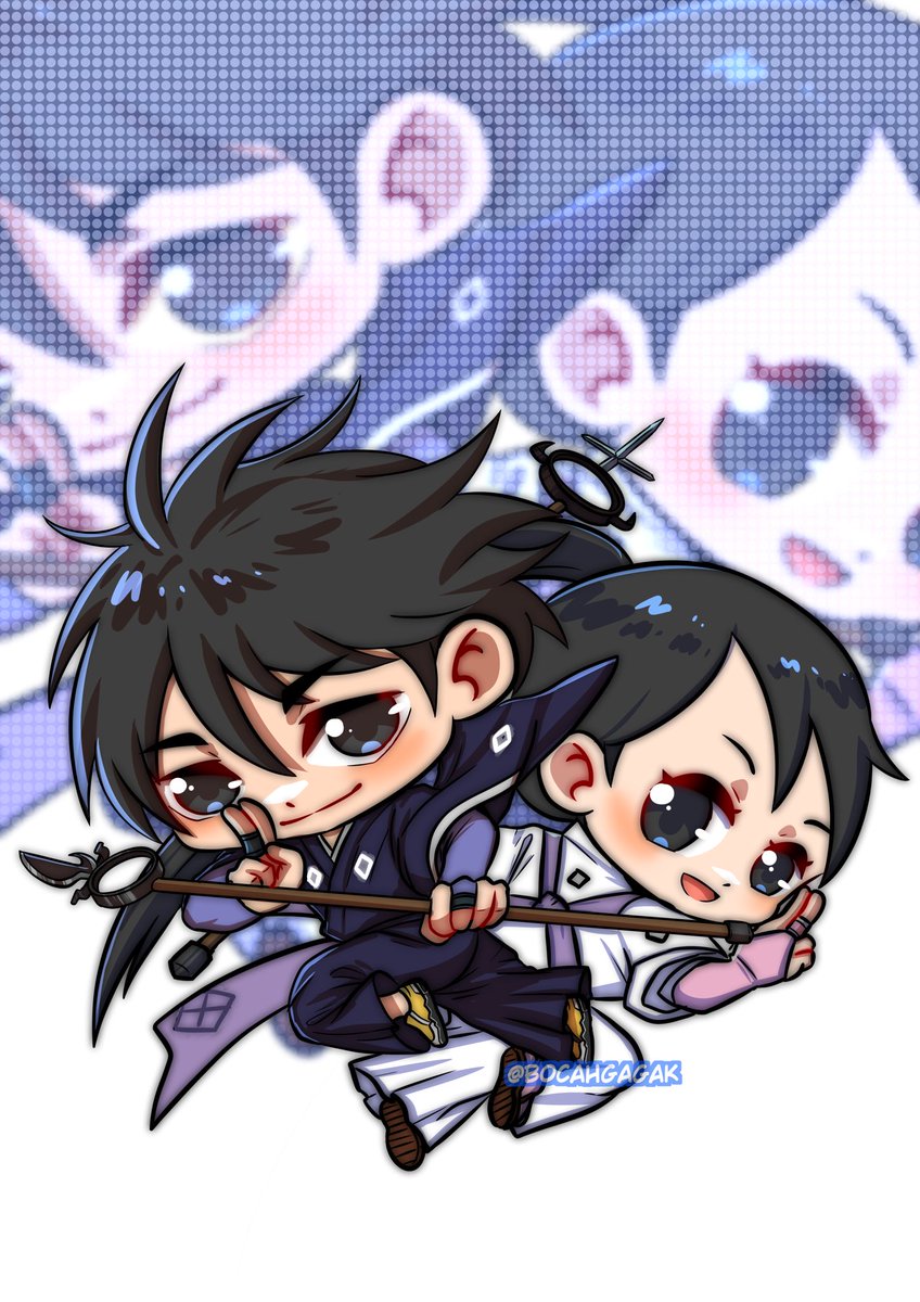 Fanart chibi kekkaishi #fanart #chibi #kekkaishi