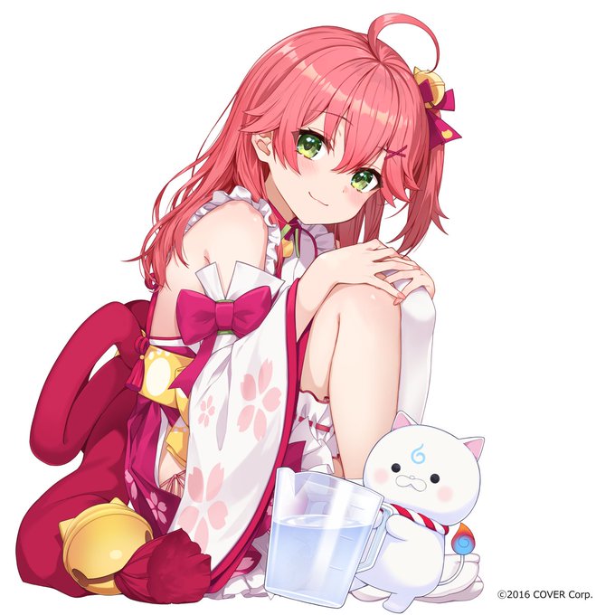 Illustration of Miko, cited from x.com