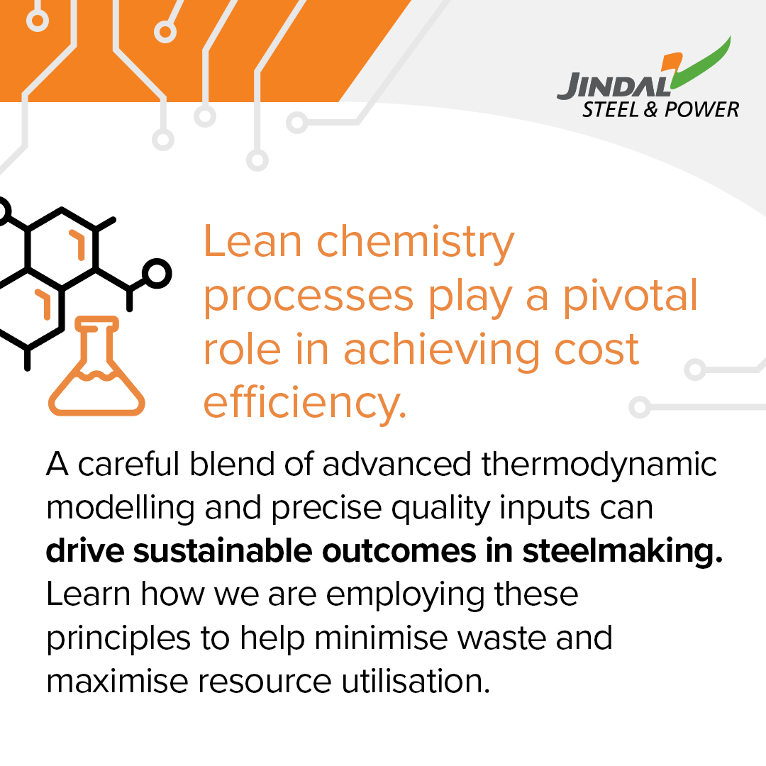 JindalSteel_In's tweet photo. Making the most out of our resources without ever compromising on quality is at the core of our approach. Our unique hybrid methods constitute the unmatched strength of the #SteelOfIndia. Be at the forefront of this groundbreaking chemistry at #JSPTechCatalyst. https://t.co/3x28AYf3qy