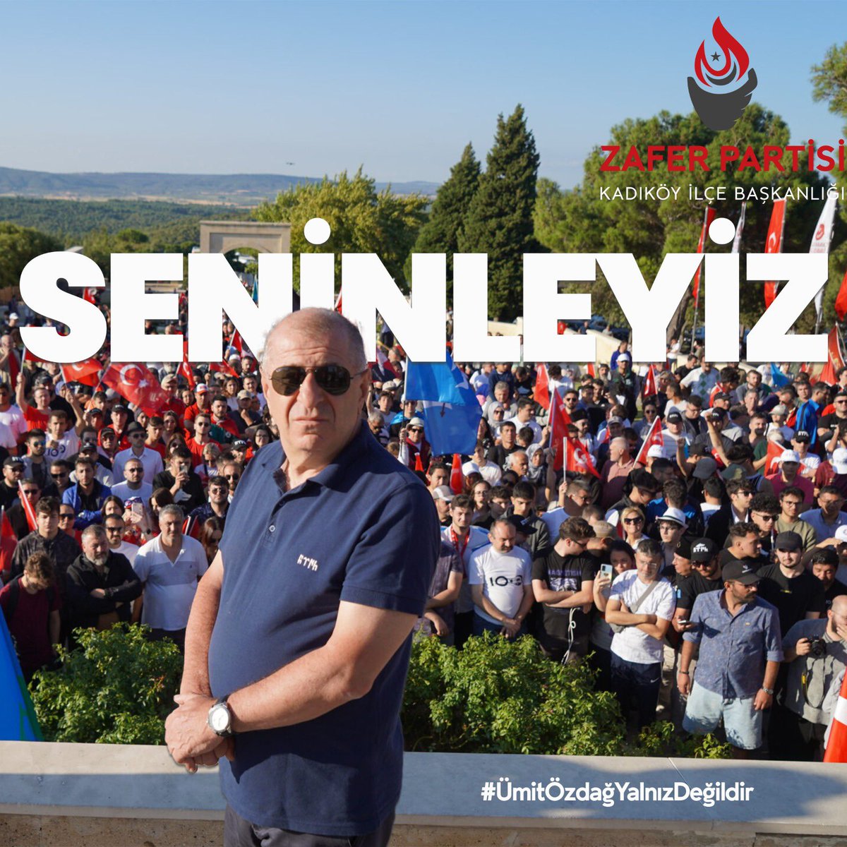 Her sabah aynı hırsla ve kararlılıkla “kahrolsun istibdat, yaşasın özgürlük!” #ÜmitÖzdağaÖzgürlük