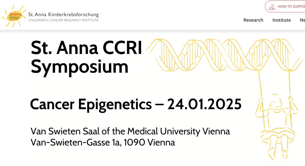 Landed in Vienna and excited to be part of this year's <a href="/StAnna_CCRI/">St. Anna Children's Cancer Research Institute CCRI</a> Cancer Epigenetics Symposium...