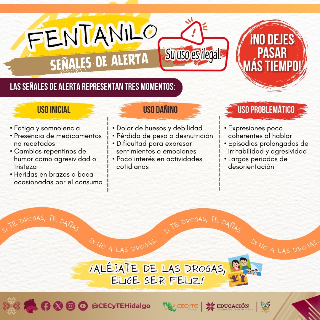 🚨Estrategia Integral de Prevención de Adicciones en el Sistema Educativo🚨

🌟 Bajo el liderazgo del Secretario <a href="/natycastrejonv/">Naty Castrejón</a> iniciamos la campaña: “El fentanilo te mata: Aléjate de las drogas, ¡elige ser feliz!” 💚🙌 👏  💪✨💯👏📚. 

#SomosUnEquipoTransformandoElFuturo