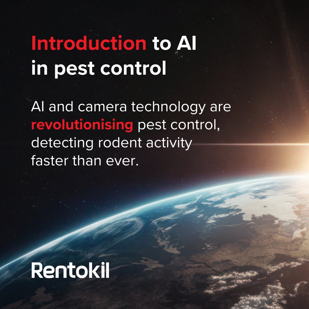 Rentokil's tweet photo. Say goodbye to reactive rodent control! With AI and camera technology, pest control has evolved.

Explore how smart tech is transforming the industry! Check out our latest blog to learn more! https://t.co/8OW1QycHUW 🔍🐀 https://t.co/c7zfqvNveV