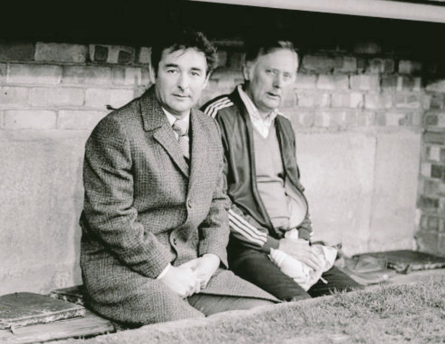 footballmemorys's tweet image. Nottingham Forest Manager Brian Clough and his assistant Peter Taylor

#NFFC #NottinghamForest #Forest #Managers #Assistants