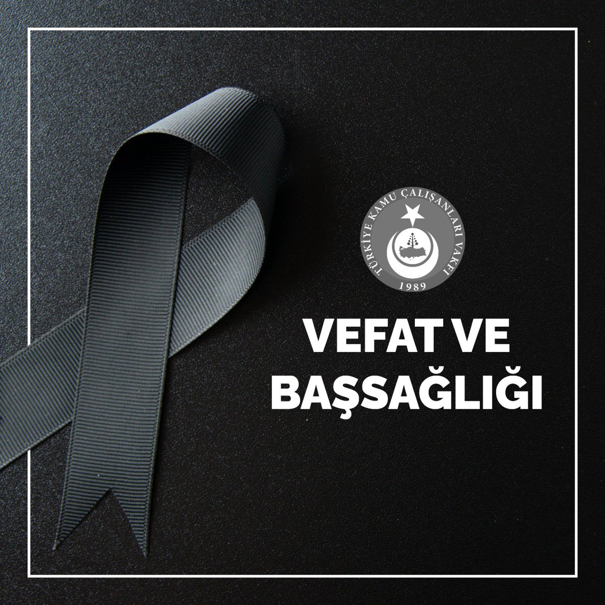 Önceki  dönem Tunceli İl Şube Başkanımız Yozgat İl Nüfus ve Vatandaşlık Müdürü Süleyman Aksu'nun vefat eden babası Abdurehman Aksu'ya Allah'tan rahmet, kederli ailesine başsağlığı ve sabır diliyoruz.
.