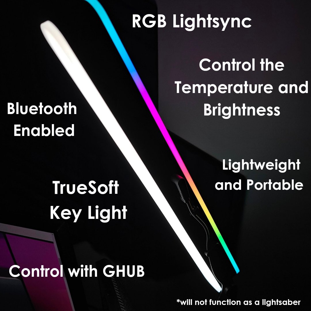 jurdman's tweet photo. Lighting is extremely important to me, especially BRIGHT RGB!
Wanna light your face on stream?
Wanna get your bright pink RGB on?
Wanna stream all day?
The @LogitechG_ANZ Litra Beam LX TrueSoft Tech has cleared the strictest UL testing!
You are good to go!
#LogitechGPartner
#ad https://t.co/lZFDrDVJ2j
