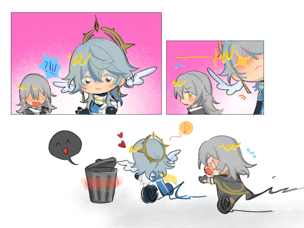 Day 4: Swap Body
collab with <a href="/HeLuzhu_/">👍</a>💖💖💥
#sunstelleweek2025 
#Sunstelle