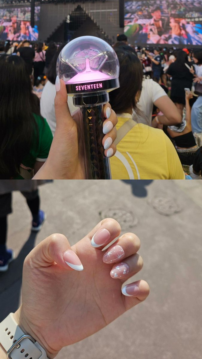 cheoliesparks's tweet photo. Thank you @caratclaws for making my press-on nails for my int trip &amp; 17rh con! Sobrang pretty talaga 💕 https://t.co/gdXufzh3lX