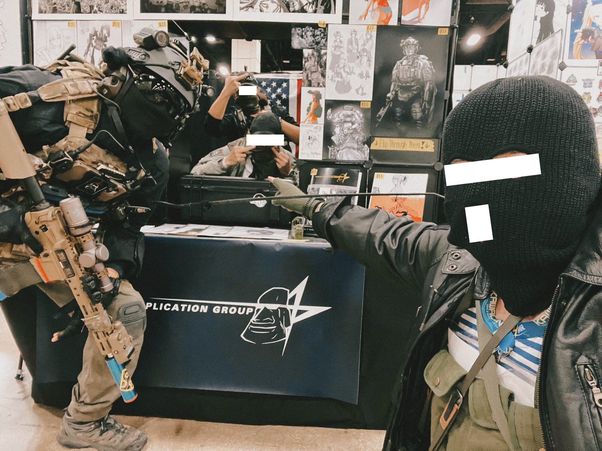 migrainzxxl's tweet image. Thx everyone who came out and stopped by our booth with @bseccomic and @ktokkm at kawacon
